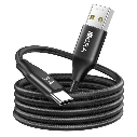 Cable USB-A a USB-C Trenzado de 1 Metro - Carga Rápida y Transferencia de Datos, 1HORA